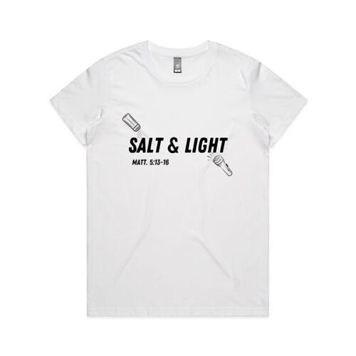 Salt & Light - Womens T-Shirt Thumbnail