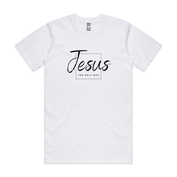 Jesus, The only Way T-Shirt Thumbnail