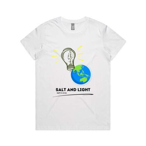 Be Salt & Light to the Earth - Womens T-Shirt Thumbnail