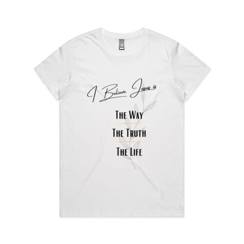 I Believe - Womens T-Shirt Thumbnail